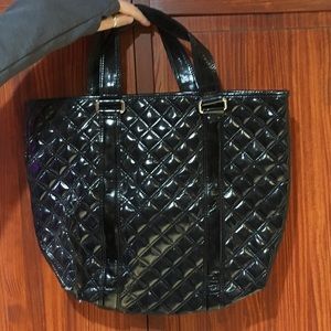 Marc by Marc Jacobs Black Patent Tote